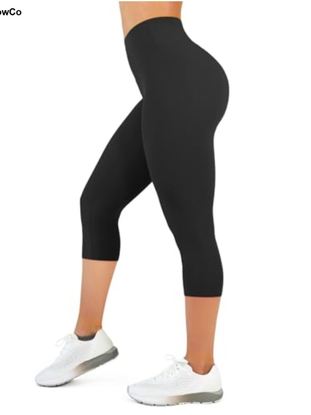 High Waisted Yoga Pants No Front Seam Tummy Control Leggings Workout Running